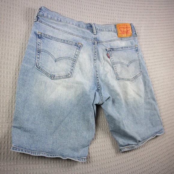 Levi's 541 Light Wash Denim Jorts / 34 - Picture 6 of 9